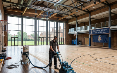 Commercial Floor Sanding in Harrow: Restoring School & Sports Halls